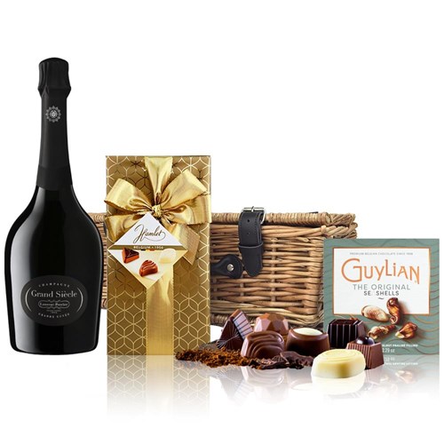 Laurent Perrier Grand Siecle Champagne 75cl And Chocolates Hamper